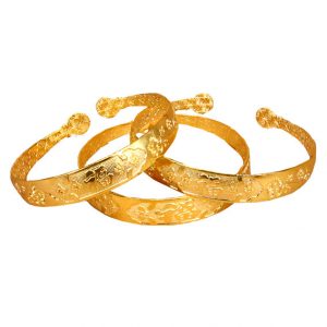 Металлический браслет под золото Металлический браслет под золото