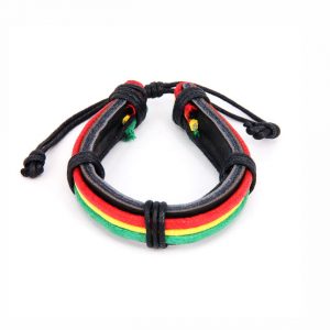 Кожаный браслет Ямайка Кожаный браслет Ямайка