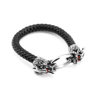 Кожаный браслет Драконы Кожаный браслет Драконы