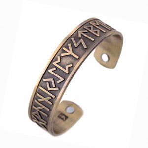 Магнитный браслет Скандинавские руны Магнитный браслет Скандинавские руны