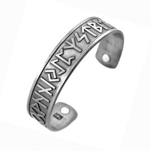 Магнитный браслет со Скандинавскими рунами Магнитный браслет со Скандинавскими рунами