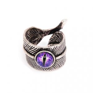 Кольцо Перо с глазом безразмерное