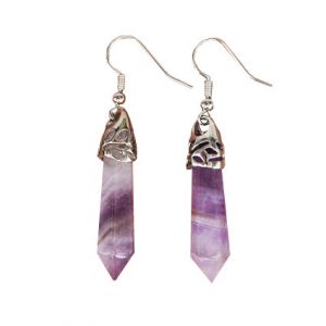 Серьги с Аметистом