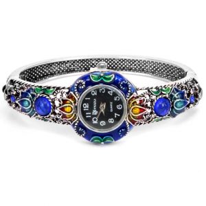 Часы - браслет с эмалью Часы - браслет с эмалью