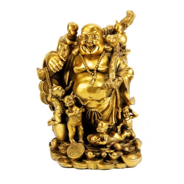 Статуэтка Хотей с детьми