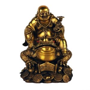 Статуэтка Хотей на жабе