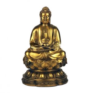 Статуэтка Будда в лотосе Статуэтка Будда в лотосе