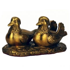 Статуэтка из бронзы Утки мандаринки