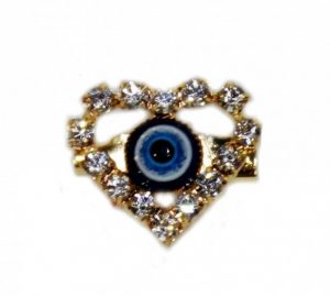 Амулет от сглаза Булавка в виде сердца