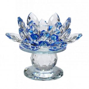 Хрустальный подсвечник Лотос Хрустальный подсвечник Лотос