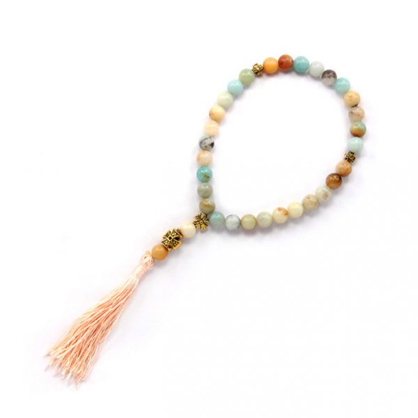 Четки из камня амазонит христианские