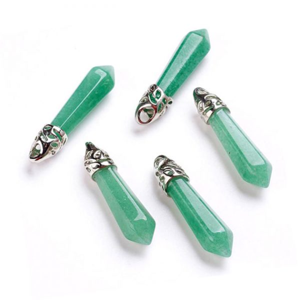 Маятник для биолокации Зелёный авантюрин