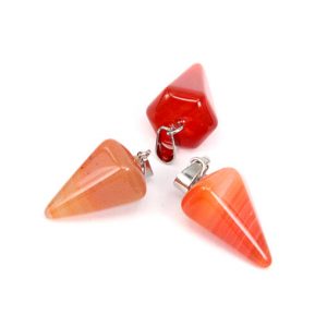 Маятник для биолокации конус сердолик Маятник для биолокации конус сердолик