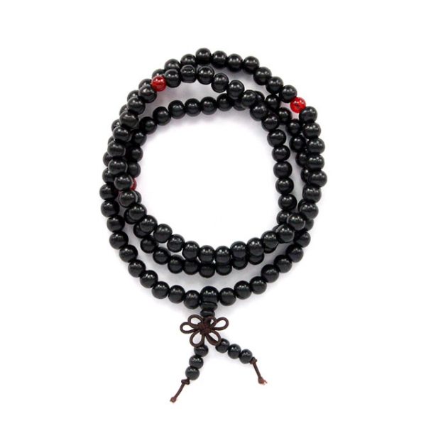 Четки буддийские Узел Бесконечности черные