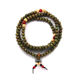 Четки буддийские Ваджра зелёные Четки буддийские Ваджра зелёные