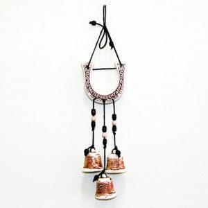 Оберег для дома Подкова и колокольчики Оберег для дома Подкова и колокольчики