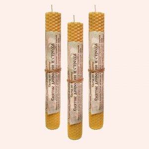 Свеча из вощины Снятие депрессии и стресса