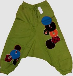 Зелёные афгани Дети цветов