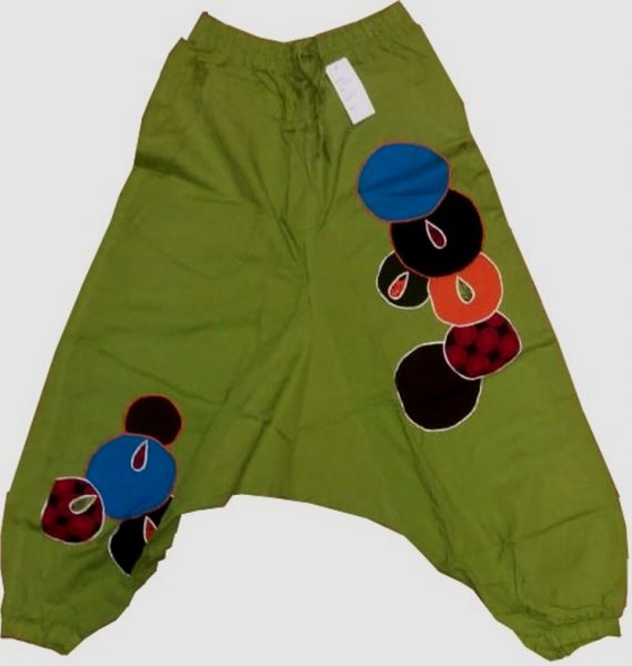 Зелёные афгани Дети цветов