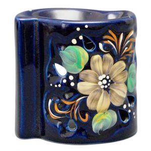 Красивая аромалампа с ручной росписью Красивая аромалампа с ручной росписью