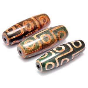 Тибетская бусина Дзи 9 глаз Тибетская бусина Дзи 9 глаз