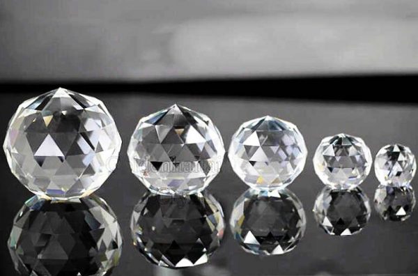 Хрустальный граненный шар 5