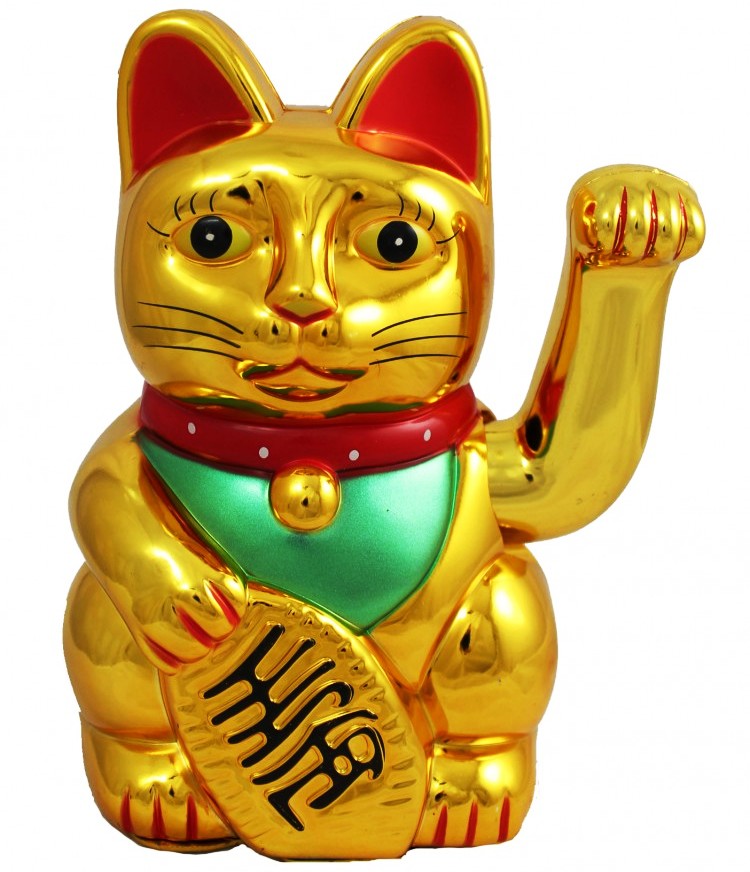 Китайский Кот удачи большой - интернет магазин фен шуй, эзотерический  магазин