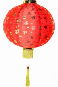 Фонарик с иероглифами 30 см