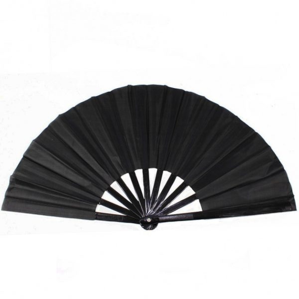 Черный китайский веер для танца