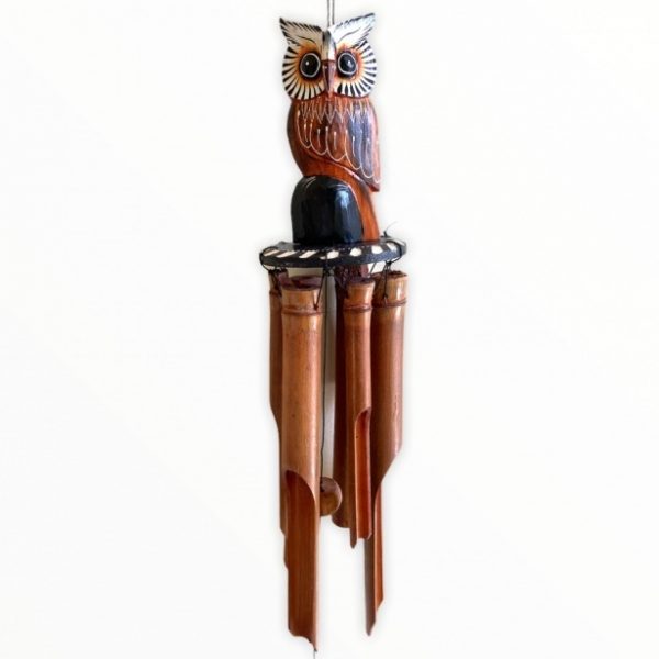 Музыка ветра сова на бамбуке