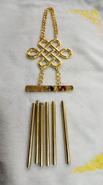 Подвесной колокольчик 6 трубок