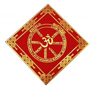 Салфетка красная