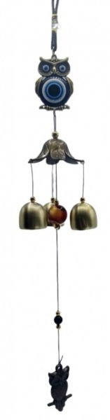 Дверной колокольчик с Совой
