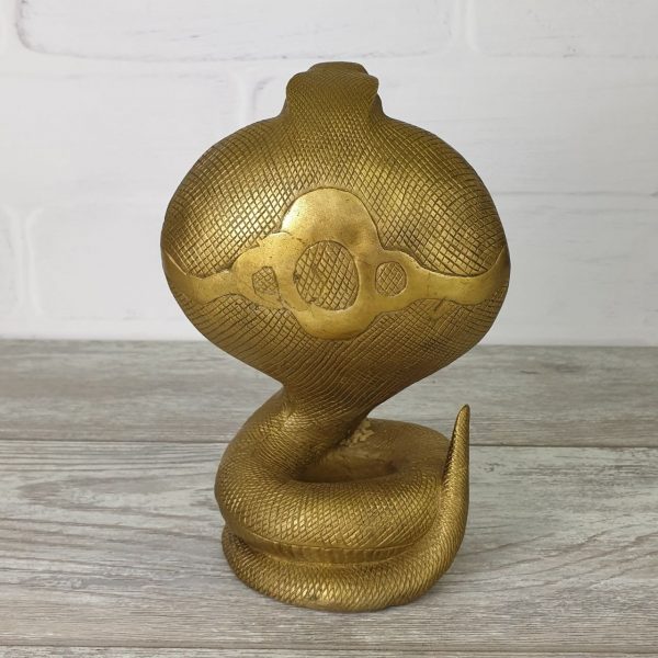 Кобра из бронзы вид 2