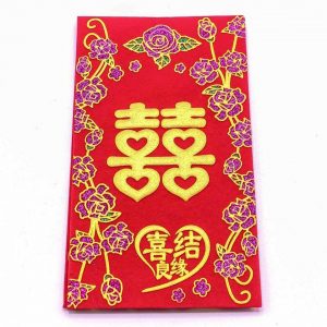 Конверт для денег Удача бархатный