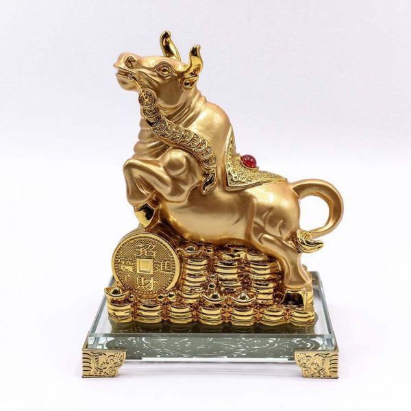 Бык на монетах