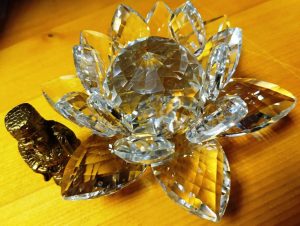 Хрустальный лотос 13 см Хрустальный лотос 13 см