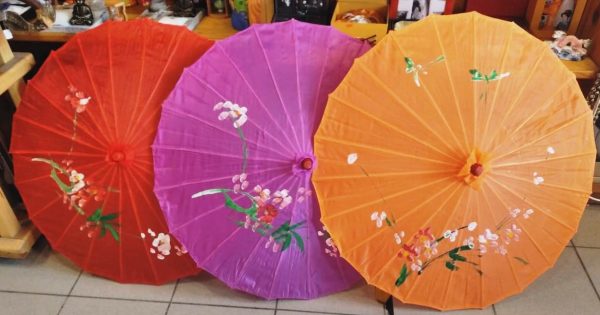 Зонтик от солнца фиолетовый (2)