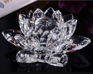 Цветок лотоса прозрачный 8,3 см