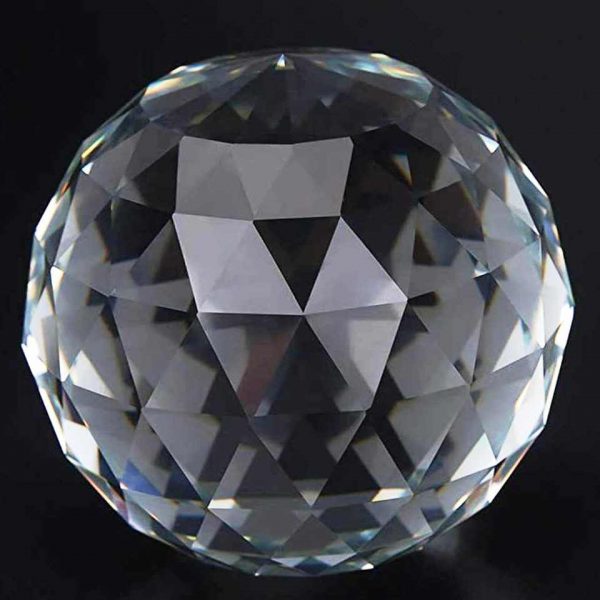 Шар из хрусталя граненый 13 см