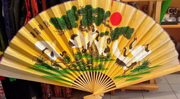 Веер настенный большой