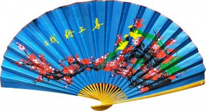 Большой веер на стену