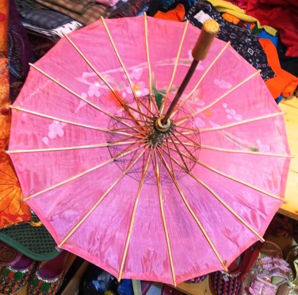 Декоративный китайский зонтик (2)