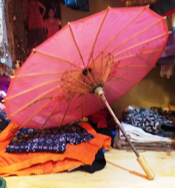 Декоративный китайский зонтик (3)