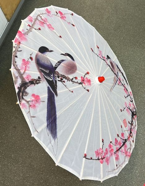 Зонтик белый