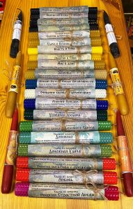 Свечи из воска и вощины